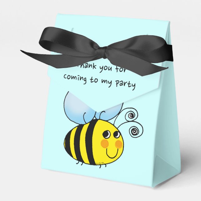 Tack för att du kom till min födelsedagsfest presentaskar (Framsidan Sidan)