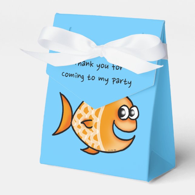 Tack för att du kom till min födelsedagsfest presentaskar (Framsidan Sidan)