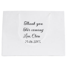 tack för att du kom tillägg namn sms