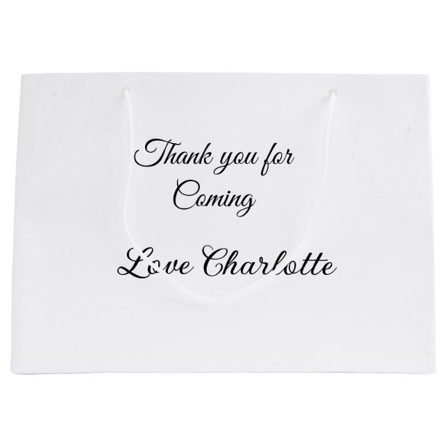 tack för att du kom tillägg namn sms  (Framsidan)