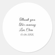 tack för att du kom tillägg namn sms 