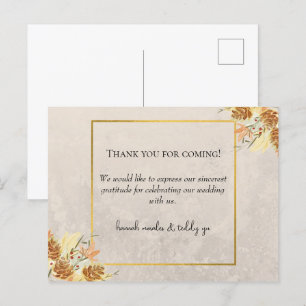 Tack för att du kom! vykort