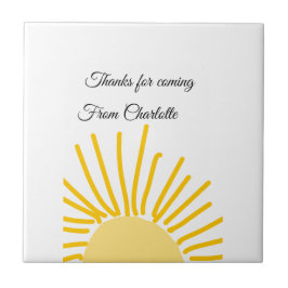 Tack för att du kommer hit och lägger till namn-te kakelplatta