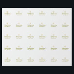 Tack för att du kommer hit och lägger till namn-te presentpapper<br><div class="desc">Design</div>