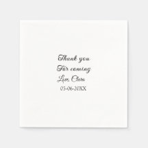 Tack för att du kommer och lägger till namn-textme