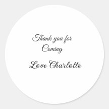 Tack för att du kommer och lägger till namn-textme