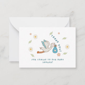 Tack för att du kommer till vår babyåda anteckningskort