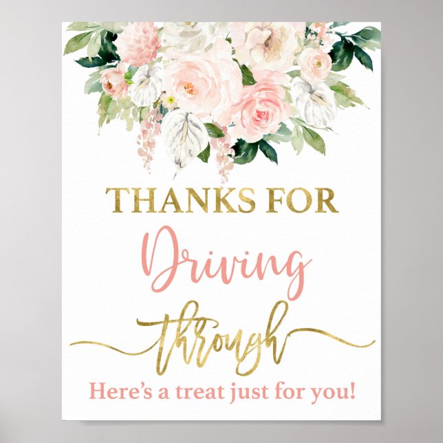 Tack för att du kör igenom signalen poster (Framsidan)