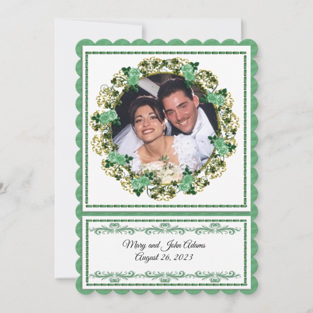 Tack för att du kortade irländskt tema (Framsida)