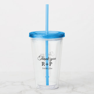 Tack för att du lägger till ett första brev-textda take away mugg