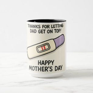 Tack för att du lät Pappa komma uppifrån Mugg