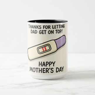 Tack för att du lät Pappa komma uppifrån Mugg