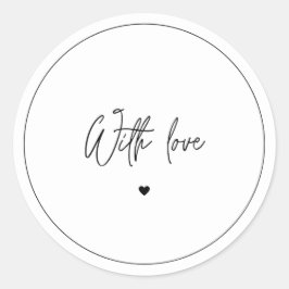 Tack för att du minimalistiskt, modernt märke