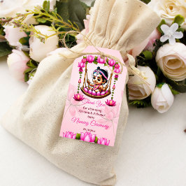 Tack för att du namnger Namkaran Cradle Presentetikett