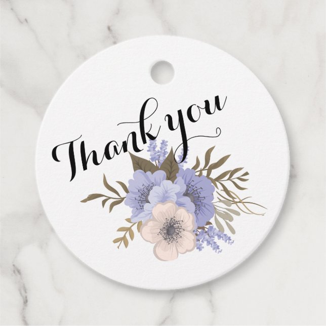 Tack för att du packar gåvor etiketter (Framsida)