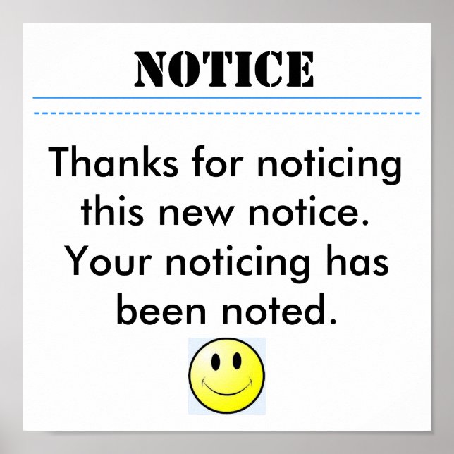 Tack för att du såg det här nya nej... poster (Framsidan)