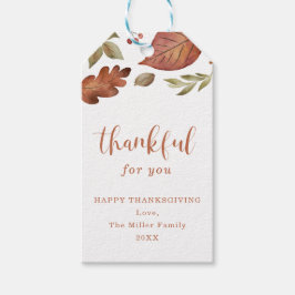 Tack för att du sjunker Löv Märkre | Märkre av gåv Presentetikett