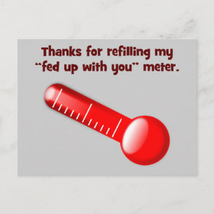 Tack för att du skapar mig... vykort