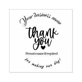 Tack för att du skapar vår dag! stämpel