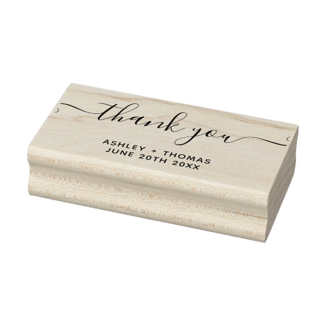 Tack för att du skriver chic bröllop stämpel (Stämpel)