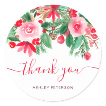 Tack för att du skriver röd grönt Julblobom blommi