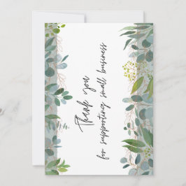 Tack för att du stöder småföretag 