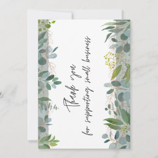 Tack för att du stöder småföretag 