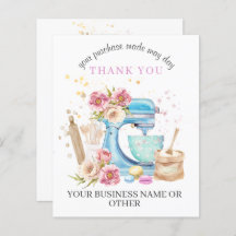 Tack för att du stöttar mitt lilla företagskort