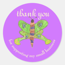 Tack för att du tar bort etiketten runt klistermärke