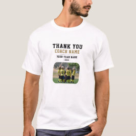 Tack för att du träningsteamet Namn Photo T Shirt