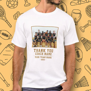 Tack för att du träningsteamet Namn Photo T Shirt
