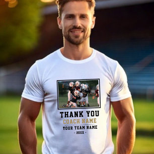 Tack för att du träningsteamet Namn Photo T Shirt