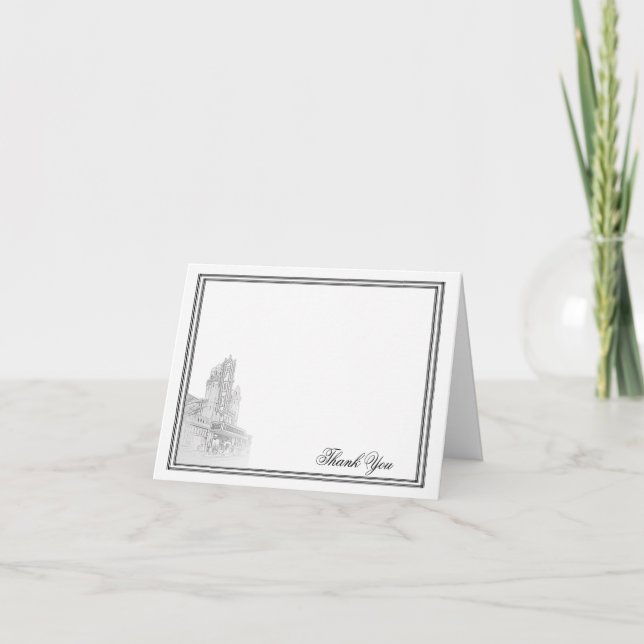 Tack för att du var med på vår bröllopsfest i Atla Kort (Framsida)