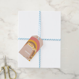 Tack för att du vill tacka Gift Märkres Presentetikett