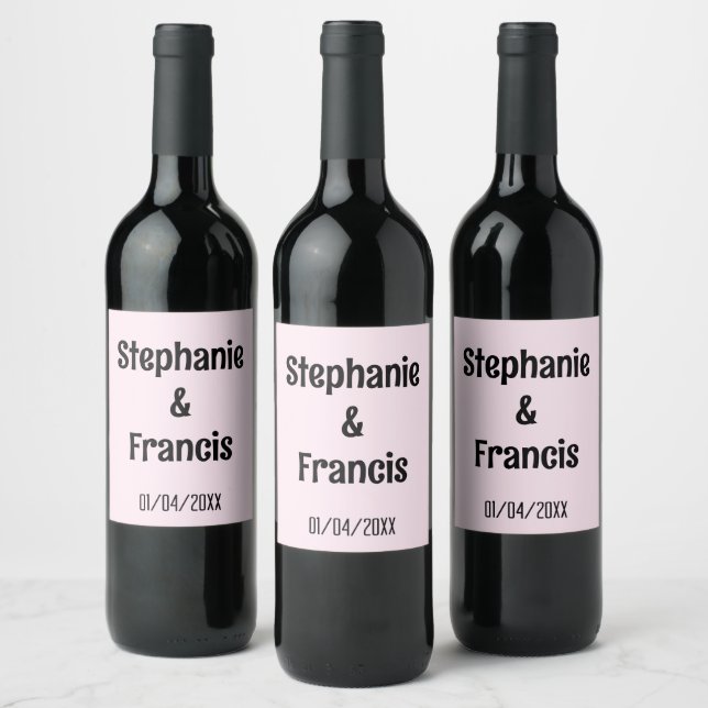 Tack för att du vinner på Winelabel. Vinflaska Etikett (Flaskor)
