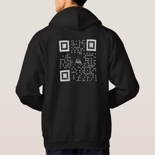 Tack för att hålla ögonen på hoodie (Baksida)