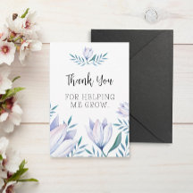 Tack för att hjälpa mig att växa