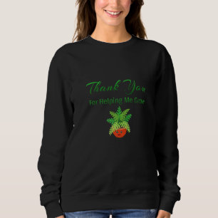 Tack för att hjälpa mig att växa med Plant Illustr T Shirt
