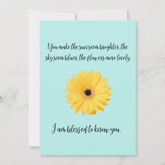 Tack för att jag får lära känna dig kort (Framsida)