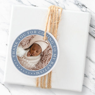 Tack för att jag kommer till min baptism Modern Ph Gåvor Etiketter