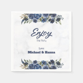 Tack för att komma till Bröllopsdag Pappersservett