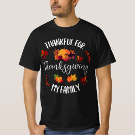 Tack för att min familj matchade Thanksgiving T Shirt