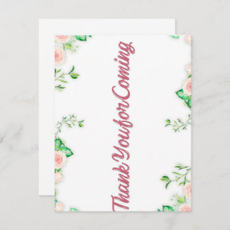 Tack för att ni kom efter party.