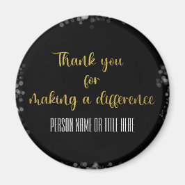 Tack för att Skapar en skillnad Magnet