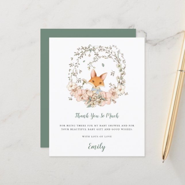 Tack för att skicka babybabyskor för budgeterad ku (Fram/Back In Situ)