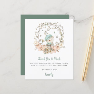 Tack för att skicka babykläder för budgeterat batt