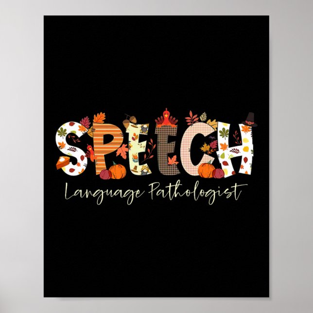 Tack för att tal-pathologen slumppumpkin-fallare poster (Framsidan)