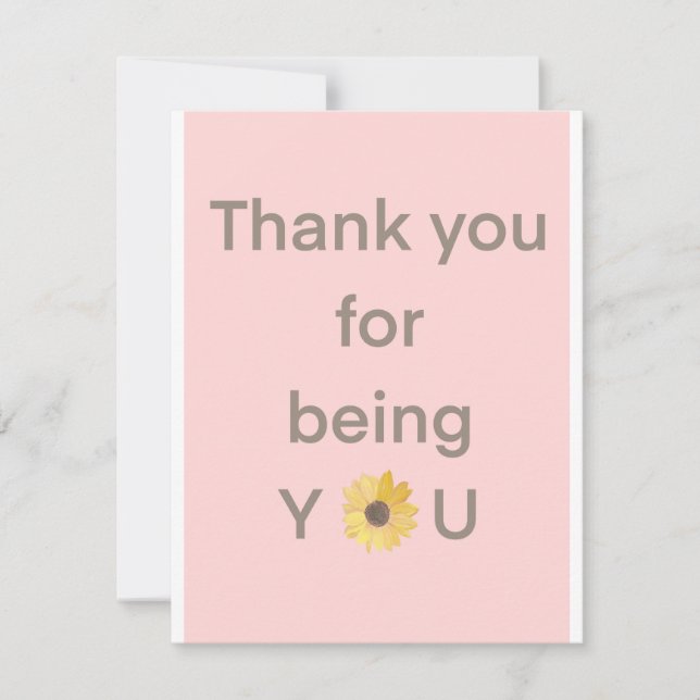 Tack för att vara du (Framsida)