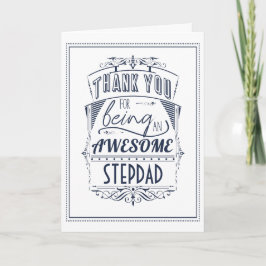 Tack för att vara en Fantastisk StepPappa Kort