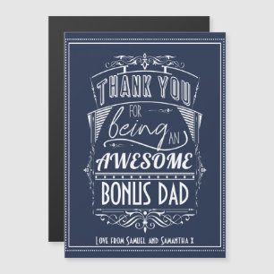 Tack för att vara Fantastisk Bonus Pappa - Stepdad